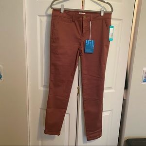 NWT Market & Spruce Rosabel Skinny Cuffed Pant Size 8
